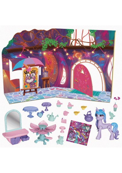 F6112 My Little Pony Izzy Moonbow Unicorn Çay Partisi modelleri