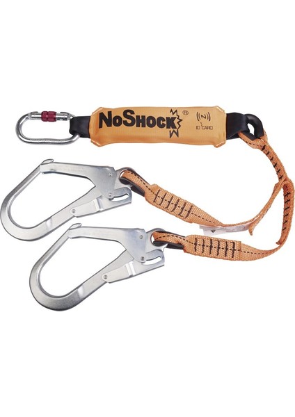 AN213100CDD 1 Metre Çift Kollu Lanyard Enerji Sönümleyici - Düşme Önleyici