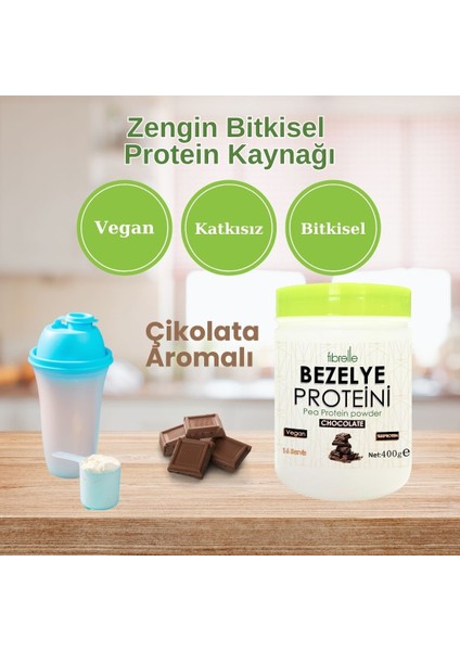 Bezelye Protein Çikolata Aromalı 400 G