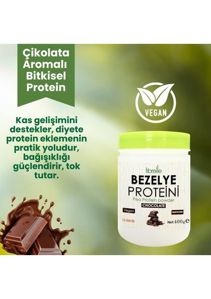 Bezelye Protein Çikolata Aromalı 400 G