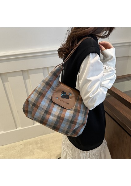 Mkjınmeı Kafes Yüksek Kapasiteli Çanta (Yurt Dışından) fırsatları