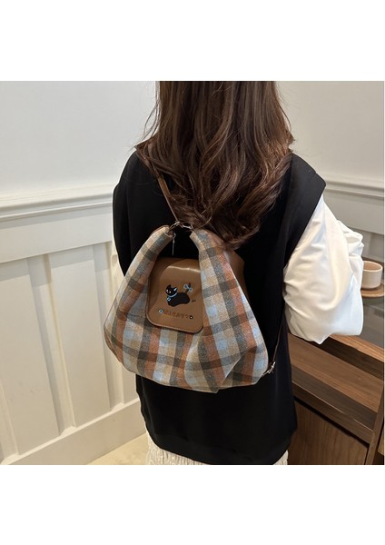 Mkjınmeı Kafes Yüksek Kapasiteli Çanta (Yurt Dışından) indirimleri