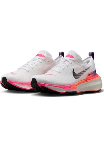 Zoomx Invincible Run Flyknit 3 Road Running Unisex Koşu Antrenman Ayakkabısı Beyaz