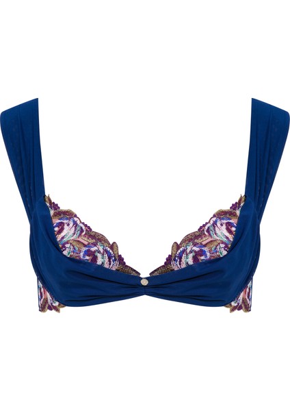 Marien Tül Sütyen Lacivert modelleri