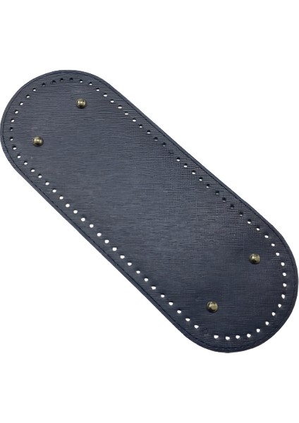 Deri Çanta Tabanı 12*31,5 Rivetli Oval Dikdörtgen