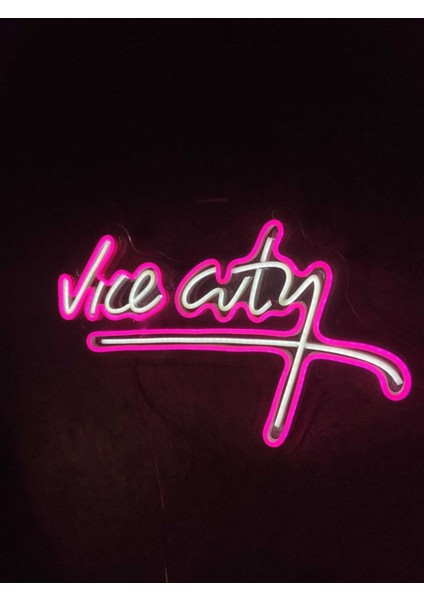 Gta Vice City Neon Tabela Neon Yazı Dekoratif Aydınlatma fırsatları