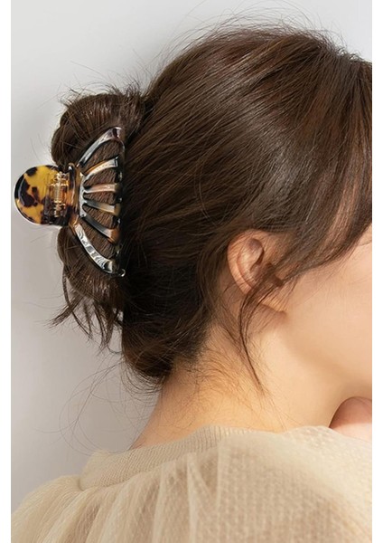 Kaplumbağa Sırtı Asetat Yengeç Mandal Toka 2'li Paket fiyatları