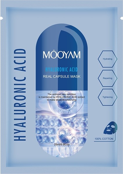 Mooyam Hyaluronıc Acıd Yüz Maskesi