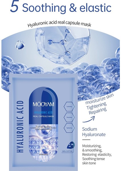 Mooyam Hyaluronıc Acıd Yüz Maskesi modelleri