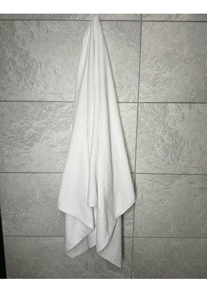70 x 140 Eponj Beyaz Banyo Havlusu 400GR 4 Adet