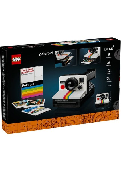 21345 LEGO Ideas Polaroid Onestep Sx-70 Kamera 516 Parça +18 Yaş fırsatları