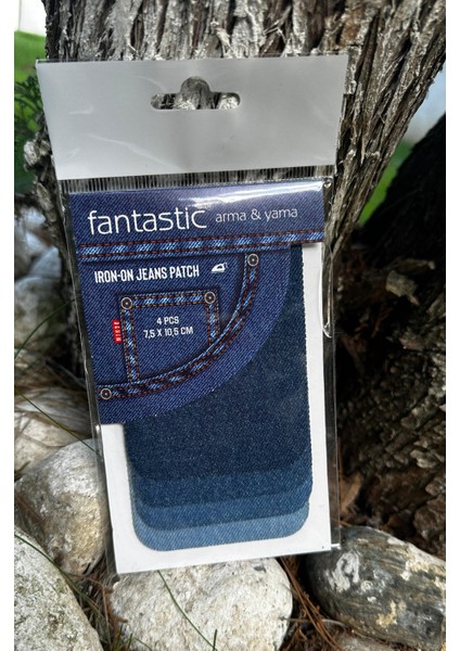 4'lü Paket Ütü ile Yapışan Kot Arma Patch Kot Yaması, Onarım, Diz Dirsek Yama, Denim, Jeans
