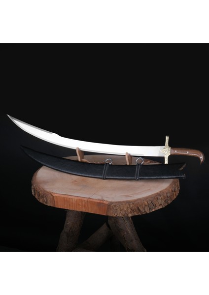 Yalmanlı Model - 90 CM – El Yapımı, Paslanmaz Çelik, Kadife Kutulu, Koleksiyonluk