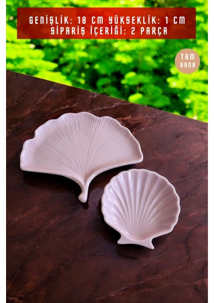 Pembe Sunumluk Takı Tabağı Dekoratif Tepsi Obje Seti 2 Parça Model 1003 modelleri