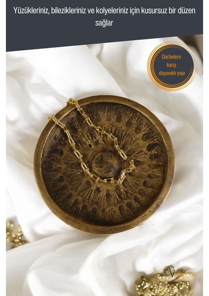 Takı Tabağı Takı Organizeri Takı Makyaj Kozmetik Düzenleyici Gümüş Eskitme Renk Model 6 indirimleri