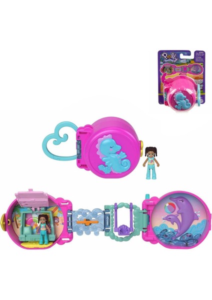 HRD73 Polly Pocket Sevimli Hayvancık Temalı Mini Oyun Setleri fiyatları