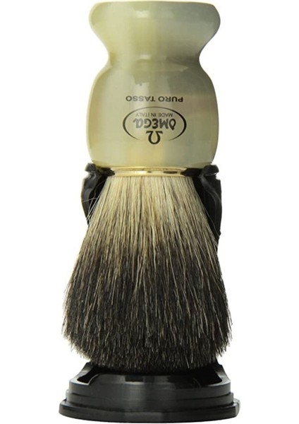 63171 Black Badger Porsuk Kılı Doğal Kıl Tıraş Fırçası Italyan Sakal Köpüğü Fırçası Plastik modelleri