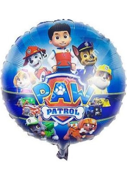 Paw Patrol Ryder 1 Yaş Lacivert Balon Set Paw Patrol Ryder Konsept Yıldız Doğum Günü Parti Balon Set fırsatları