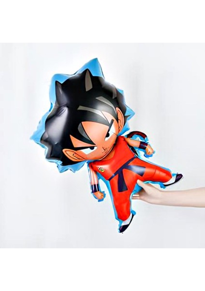 Anime Dragon Ball 3 Yaş Balon Set Vegeta ve Son Goku Balon Dragon Ball Konsept Doğum Günü Balon Set modelleri