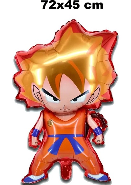 Anime Dragon Ball 3 Yaş Balon Set Vegeta ve Son Goku Balon Dragon Ball Konsept Doğum Günü Balon Set fırsatları