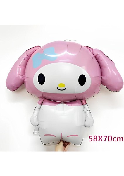 Sanrio Kuromi Mymelody 6 Yaş Balon Set Anime Hello Kitty Kuromi Melody Konsept Doğum Günü Balon fiyatları