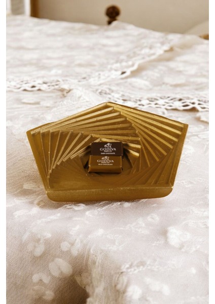 Şekerlik Lokumluk Drajelik Altın Renk