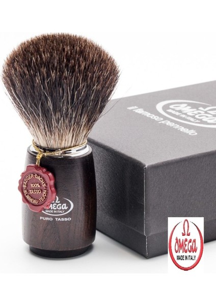 6712 Black Badger Porsuk Kılı Doğal Kıl Tıraş Fırçası Italyan Sakal Köpüğü Fırçası Ahşap Saplı modelleri