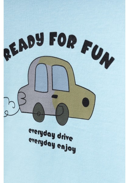 Ready Araba Baskılı Erkek Bebek Pijama Takımı 74172 fiyatları