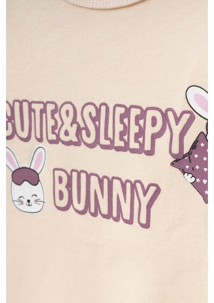 Bunny Baskılı Uzun Kol Pijama Takımı 74169 fiyatları