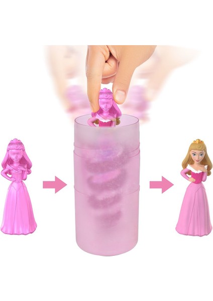 HXH16 Disney Prenses Royal Color Reveal Renk Değiştiren Prenses Bebekler