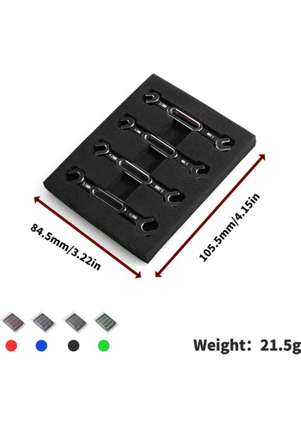 Anahtar Ayarı Itme Çubuğu Anahtarı Gerdirme Somunu Topu Uçlu Bağlantı Sökücü Aracı Rc Araba Için 3/3.2/3.5/3.7/4/5/5.5/6mm-Siyah (Yurt Dışından)