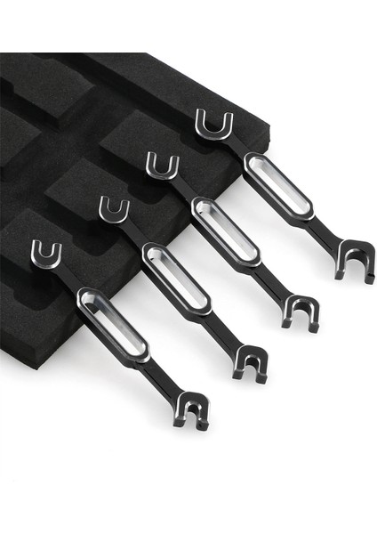 Anahtar Ayarı Itme Çubuğu Anahtarı Gerdirme Somunu Topu Uçlu Bağlantı Sökücü Aracı Rc Araba Için 3/3.2/3.5/3.7/4/5/5.5/6mm-Siyah (Yurt Dışından)