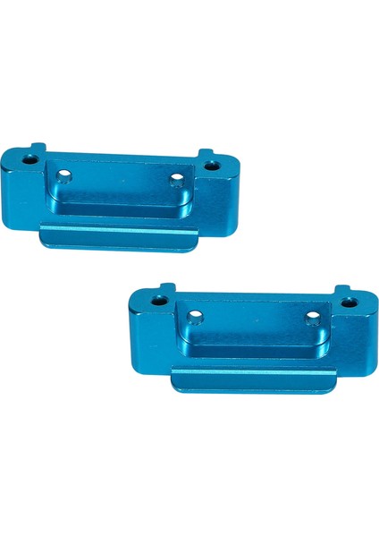 2 Adet Yükseltme Yedek Rc Araba Parçaları Ön Arka Tampon Wltoys A959-B A969-B A979-B, Mavi (Yurt Dışından)