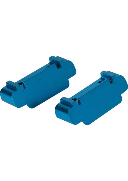 2 Adet Yükseltme Yedek Rc Araba Parçaları Ön Arka Tampon Wltoys A959-B A969-B A979-B, Mavi (Yurt Dışından)