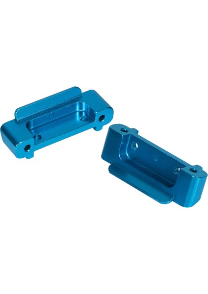 2 Adet Yükseltme Yedek Rc Araba Parçaları Ön Arka Tampon Wltoys A959-B A969-B A979-B, Mavi (Yurt Dışından)