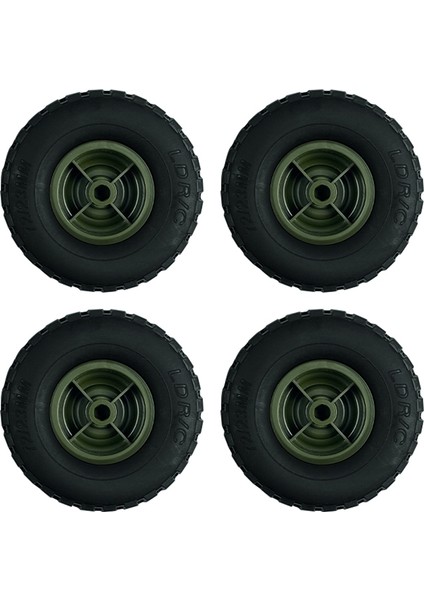 4 Adet LD-P06 Jant Lastiği Lastik Ldrc LD-P06 Ld P06 Unimog 1/12 Rc Kamyon Araba Yedek Parça Aksesuarları, Yeşil (Yurt Dışından)