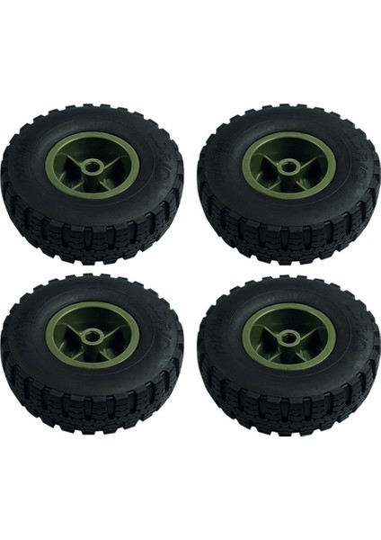 4 Adet LD-P06 Jant Lastiği Lastik Ldrc LD-P06 Ld P06 Unimog 1/12 Rc Kamyon Araba Yedek Parça Aksesuarları, Yeşil (Yurt Dışından)