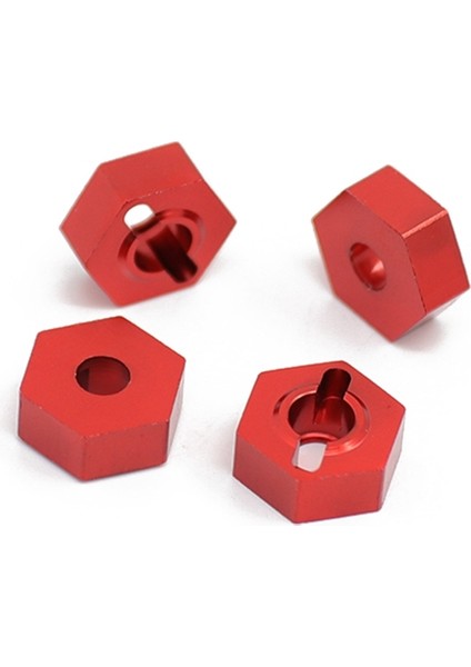 4 Adet Metal 14MM Tekerlek Altıgen Adaptör 1/10 Arrma Senton Vorteks Typhon Büyük Kaya Granit Rc Araba Yükseltme Parçaları, Kırmızı (Yurt Dışından) fırsatları