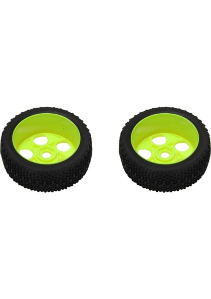 4 Adet/takım Rc Off-Road Araba Buggy Kauçuk Kamyon Lastikleri Lastik Jant Jant Hex Adaptörü 17 mm 811 8sc 94885 84-801 Yeşil (Yurt Dışından)