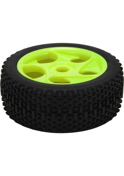 4 Adet/takım Rc Off-Road Araba Buggy Kauçuk Kamyon Lastikleri Lastik Jant Jant Hex Adaptörü 17 mm 811 8sc 94885 84-801 Yeşil (Yurt Dışından)