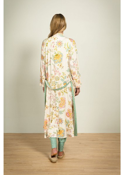 Noa Beyaz Viscose Kimono fırsatları