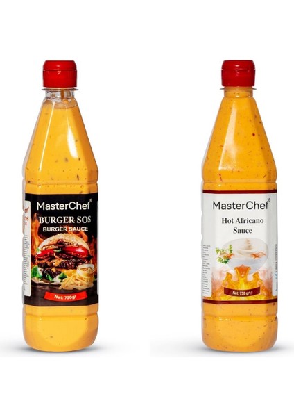 Burger Sos ve Hot Africano Sos 730 gr fiyatları