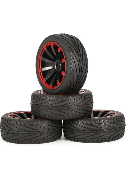 1/10 Rc Araba Yarışı Lastikleri Yolda Touring Drift Araba Lastiği Tekerlek Tamiya TT01 TT02 Ta-06 Xv-01 Ptg-2 Hpı Wr8 Kyosho Hsp (Yurt Dışından)