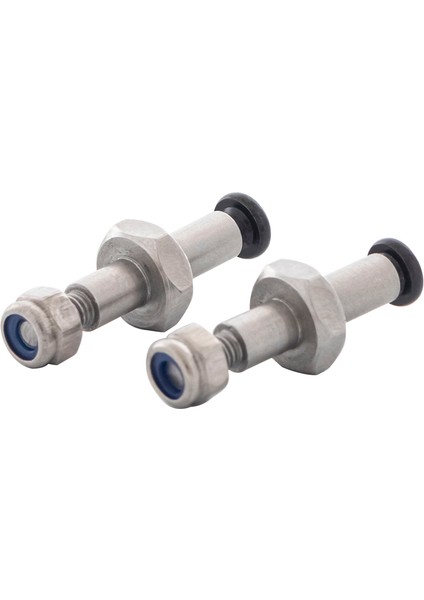 2 Adet Paslanmaz Çelik Metal Ön Aks Fincan Tekerlek Aks Fincan Losi 1/18 Mini-T 2.0 2WD Stadyum Rc Kamyon Araba Yükseltme Parçaları (Yurt Dışından)