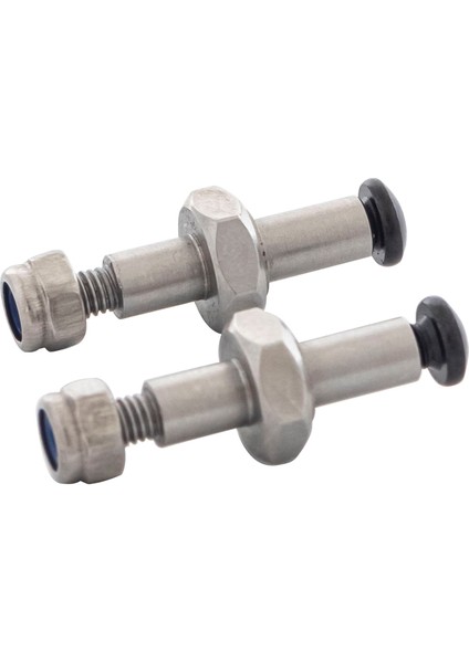 2 Adet Paslanmaz Çelik Metal Ön Aks Fincan Tekerlek Aks Fincan Losi 1/18 Mini-T 2.0 2WD Stadyum Rc Kamyon Araba Yükseltme Parçaları (Yurt Dışından)