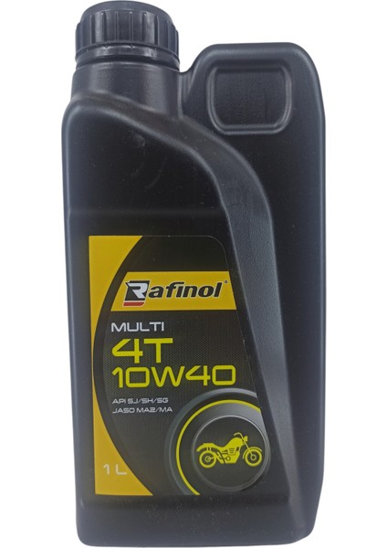 RFN001 Rafinol Multi 4t 10W/40 Motosiklet Yağı 1 Lt
