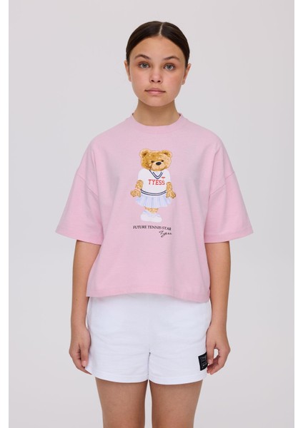 Bg Store Kız Çocuk Pembe Tshirt