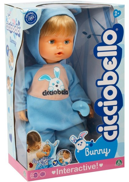 CCB09001 Cicciobello Tavşan Kostümlü ve Sesli 42 cm Bebek
