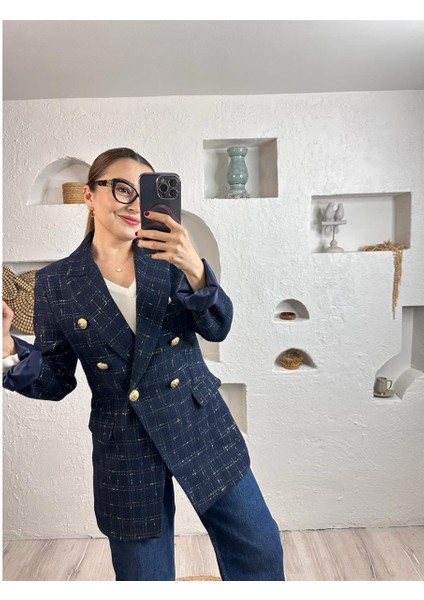Çizgi Detay Tüvit Blazer 46511 fırsatları