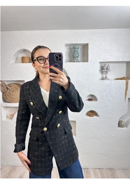 Çizgi Detay Tüvit Blazer 46511 fırsatları